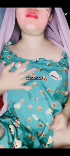 Elzaa Tante Jilbab Nakal Kobel Meki Sambil Remas Dream