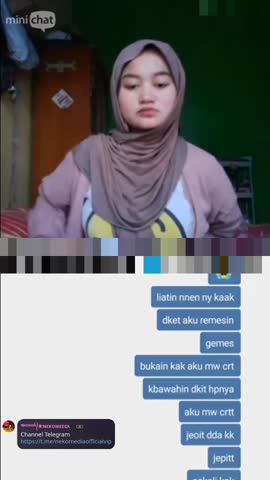 ometv hijab manis malu-malu